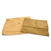 Louis Vuitton Dust Bag 10 Set Brown Beige 100% Cotton Authentic 88163