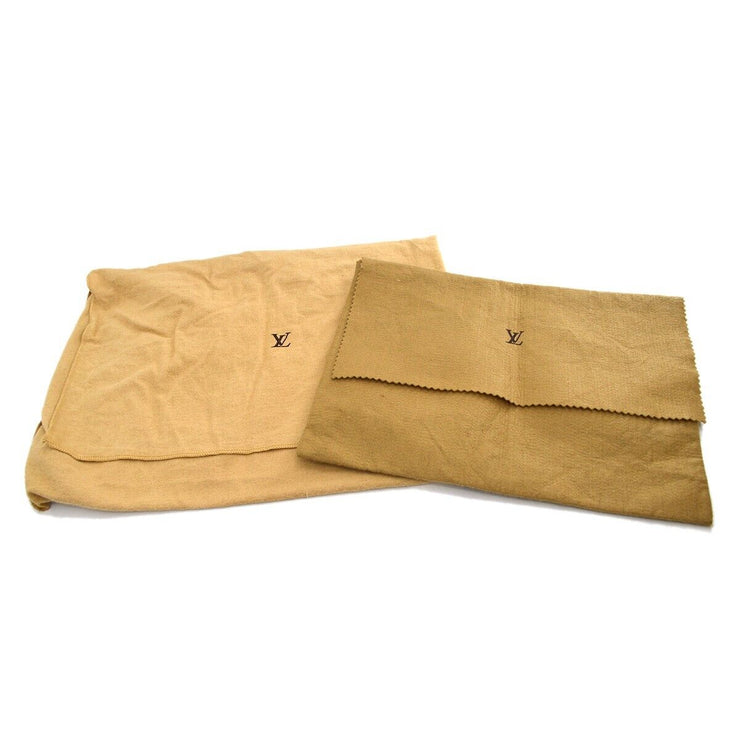 Louis Vuitton Dust Bag 10 Set Brown Beige 100% Cotton Authentic 88163