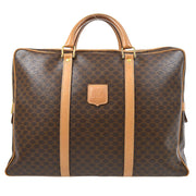 CELINE Macadam Pattern Hand Business Bag Brown 72778