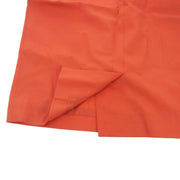 YVES SAINT LAURENT Vintage Slit Skirt Orange #M NR10674c