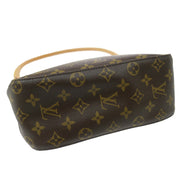 LOUIS VUITTON LOOPING MM HAND BAG FL0094 PURSE MONOGRAM CANVAS M51146 36114