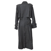 Burberry Single Breasted Long Sleeves Trench Coat Jacket Gray  01115