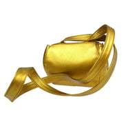 Chanel CC Crossbody Shoulder Bag Purse Gold Lambskin 2940747 48888