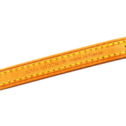 LOUIS VUITTON Logos Shoulder Strap Brown Leather Handbag Accessories 05305