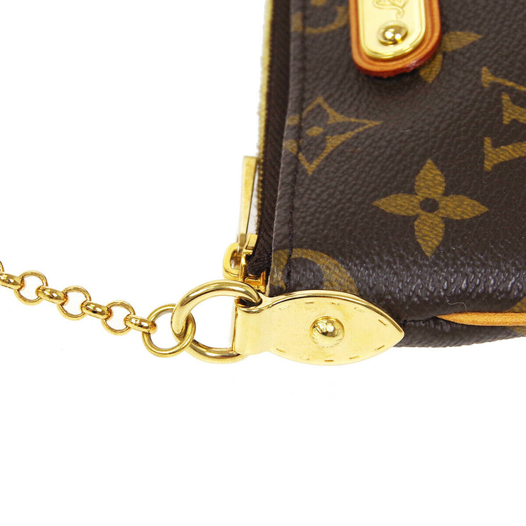 LOUIS VUITTON POCHETTE MILLA PM CHAIN HAND BAG MONOGRAM M60095 60375