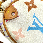 LOUIS VUITTON MINI SPEEDY 2WAY HAND BAG PURSE MONOGRAM MULTI M92645 38124