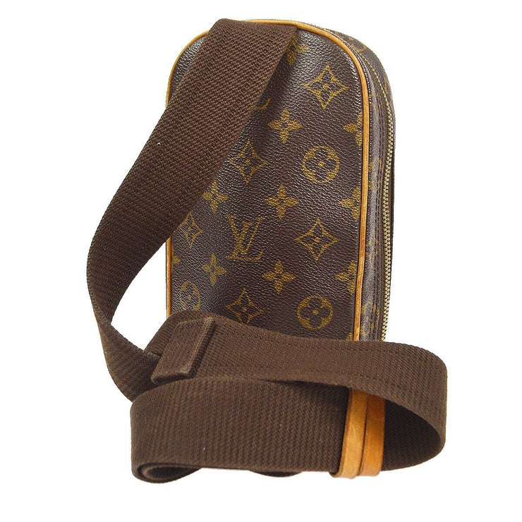 Louis Vuitton Monogram Canvas Pochette Gange Body Bag Belt Bag Fanny Pack