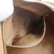 CELINE Macadam Travel Hand Bag M12 Brown PVC Leather 39724