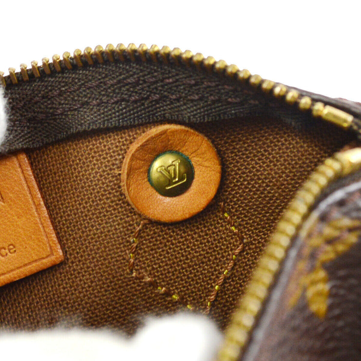 Shop Louis Vuitton Monogram 2WAY Leather Crossbody Logo Handbags