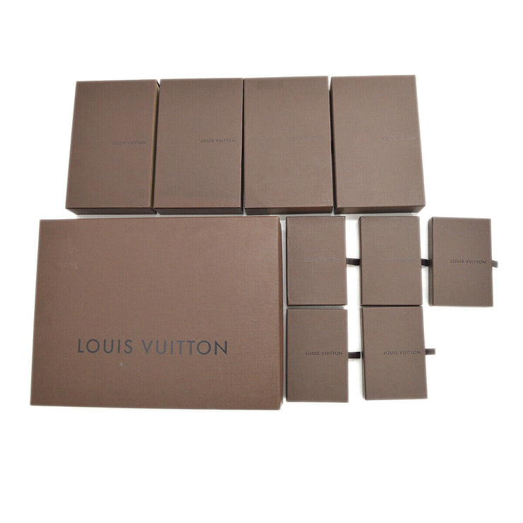 LOUIS VUITTON Box Gift Box Accessory Case Set of 10 22983