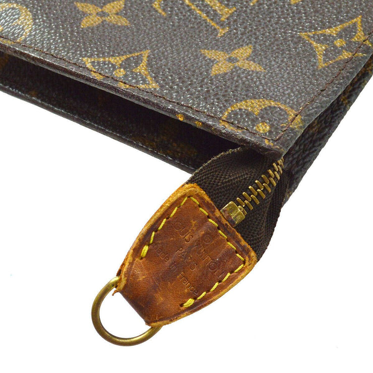 LOUIS VUITTON BUCKET PM PURSE ATTACHED POUCH PURSE MONOGRAM AR0928 04638