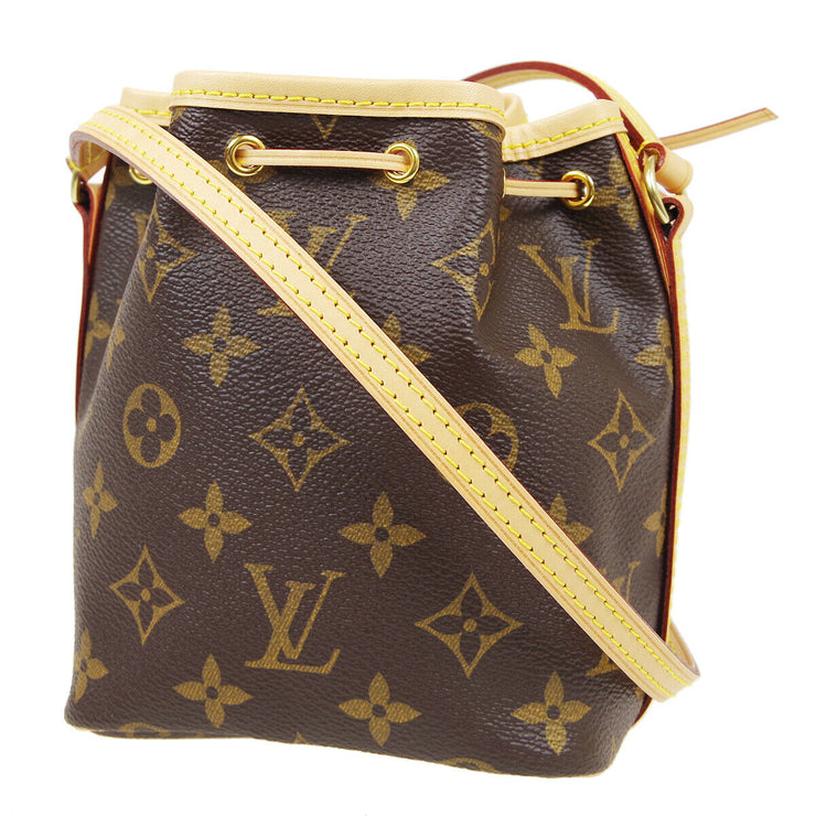 Louis Vuitton Monogram Canvas Nano Noe Shoulder Bag, Louis Vuitton  Handbags