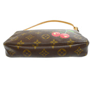 LOUIS VUITTON POCHETTE ACCESSOIRES HAND BAG MONOGRAM CHERRY M95008 90110