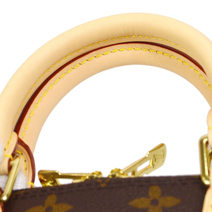 LOUIS VUITTON ALMA BB 2WAY HANDBAG MONOGRAM CANVAS M53152 86192
