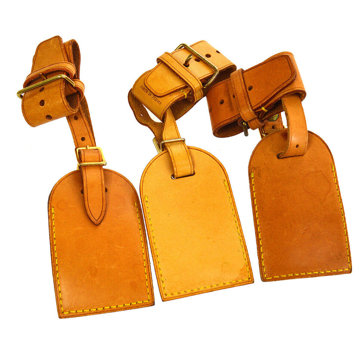 LOUIS VUITTON Name Tag Handle Holder Set Bag Accessories  06178