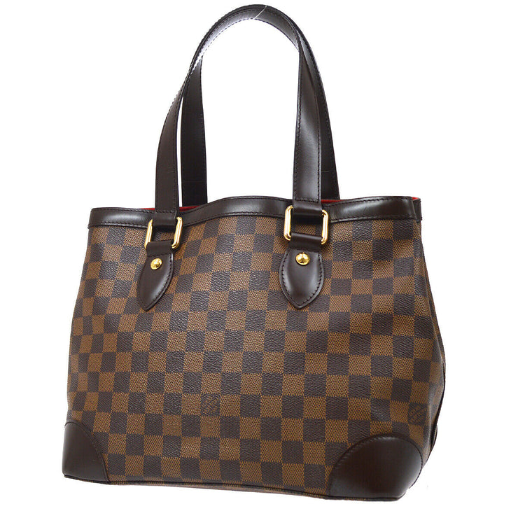 LOUIS VUITTON Hampstead PM Damier Ebene Shoulder Bag Brown