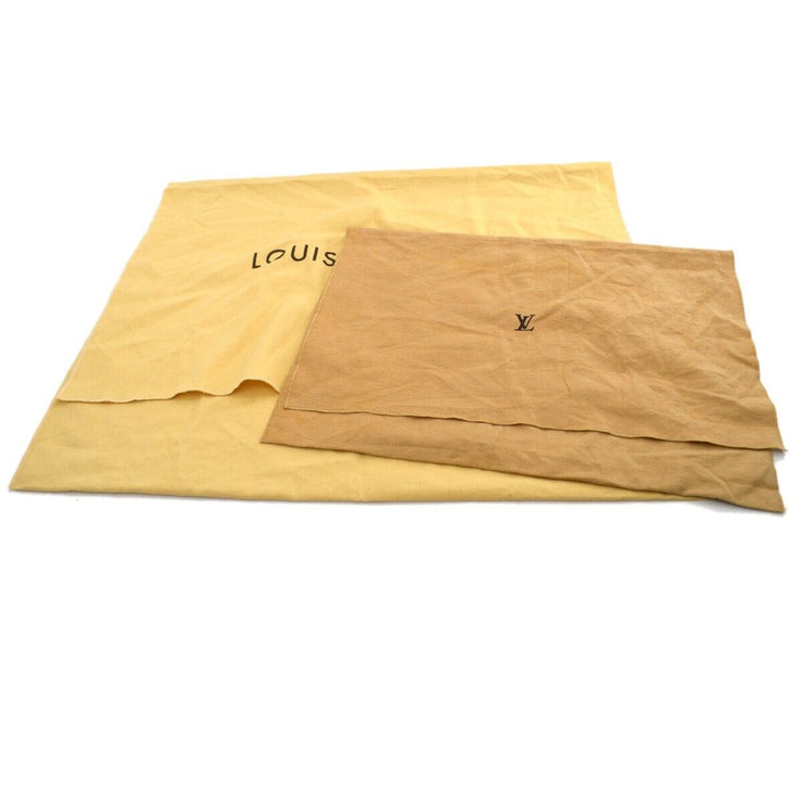 Louis Vuitton Dust Bag 10 Set Brown Beige 100% Cotton Authentic 88154