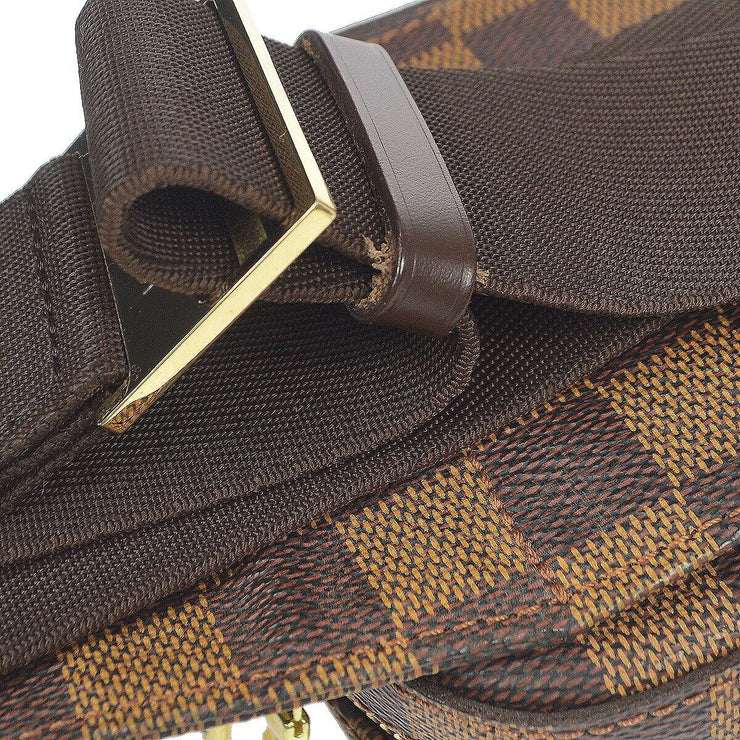 Louis Vuitton Geronimos Bum Bag Purse Damier Brown N51994 CA0068