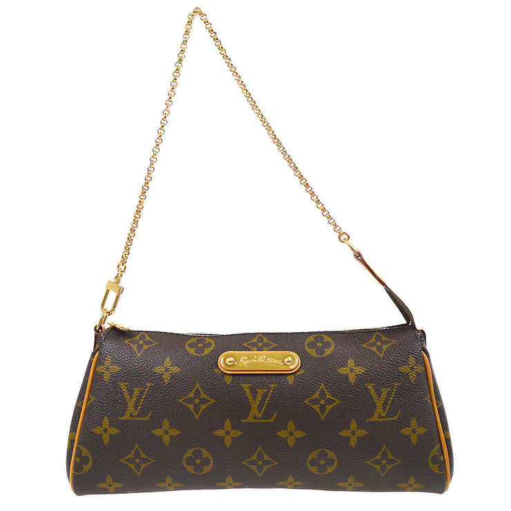 Louis Vuitton Shoulder Bag Eva Chain M95567 Monogram Canvas Brown