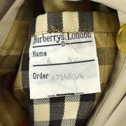 Burberry Long Sleeves Trench Coat Jacket Beige Single Breasted 02158