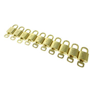LOUIS VUITTON Padlock & Key Bag Accessories Charm 100 Piece Set Gold 80091