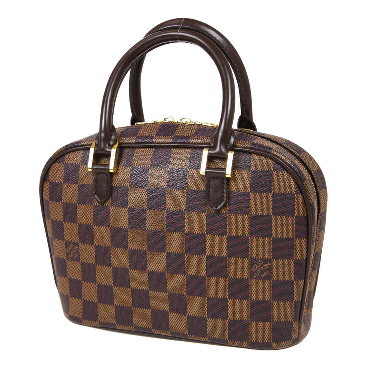 Louis Vuitton Rivera PM N41436 Bag Damier Canvas Handbag Brown Ladies