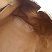CELINE Macadam Travel Hand Bag M12 Brown PVC Leather 39724